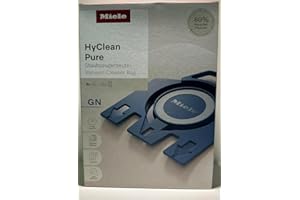 Miele Original Zubehör - HyClean 3D Efficiency GN Staubsaugerbeutel / Schließt den Staub sicher im Staubsauger ein (9917730)