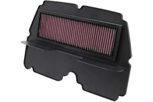 K&N HA-9092-A Motorrad Tauschluftfilter , Rot