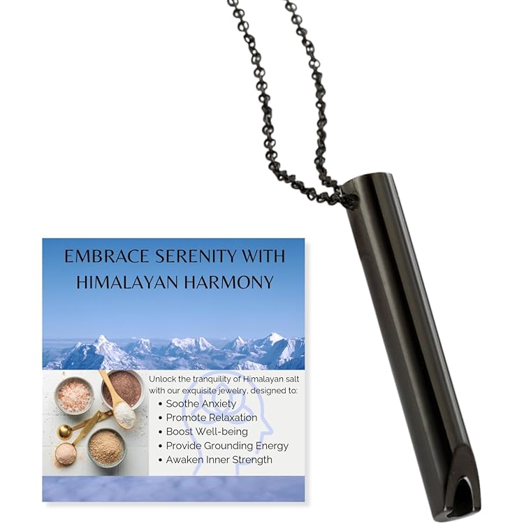 Collier D'exercices De Respiration Collier De Respiration Consciente En Acier Inoxydable Réduit