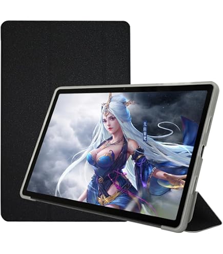 Custodia Tablet Kepuch Per Teclast M40 Plus/P40HD/P30S - PU Pelle Blu