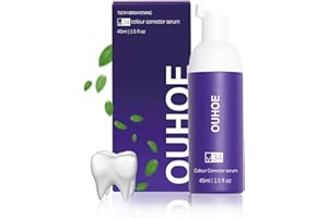 ‎ZAVONIRAE lila Zahnpasta, Lila Zahnweißung, Farbkorrektur, 45ML Zahnfleckenentfernung, Zahnweißung Serum, Zahnweißung Booster, Zahnweißung Mousse, lila Whitening Zahn Schaum