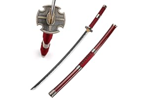 Musashi Katana Japonais en Bois One Piece Zoro Sandai Kitetsu replique Cosplay Epee de samourai Anime Sabre en Bois
