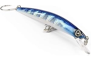 Seaspin Mommotti 115 SS Artificial por la Pesca in Mare, Blue AYU, 115 mm