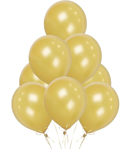 Unique Party – 5 Palloncini In Lattice Perlato 30cm Con Numero 9 – Assortiti, Gonfiabili Ad Elio, Per Compleanno E Anniversario