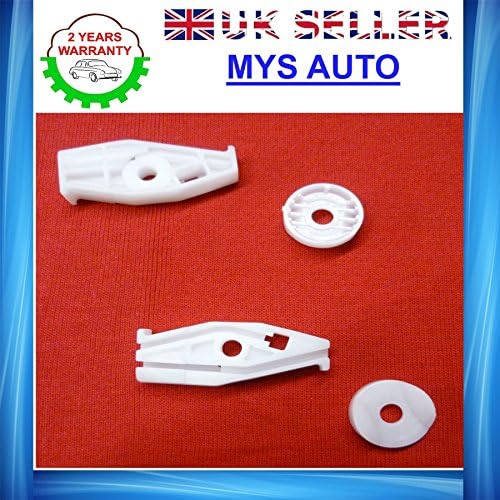 VW BEETLE Peugeot 206 Cabrio window regulator repair kit regulator clips / rear left bt108