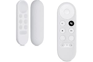 Kwmobile Fodral fjärrkontroll kompatibel med Google Chromecast 2020 4K/Chromecast 2022 HD-fodral - silikonfodral för TV-tillb