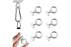 Lunpog 6 Stück Kederstopper, Stopper für Kederschiene Vorzelt Stopper Edelstahl Kederschiene Zubehör für Wohnwagen, Wohnmobil, Campervan, Boot