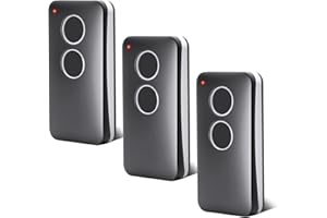 WVOILLTY Mando a distancia para puerta de garaje de 433,92 MHz, 2 canales, compatible con v2 PHOX2, PHOX4, TRC4, TSC4, Phoenix 2, Phoenix 4, Rolling Code