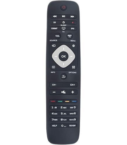 New Replacement Remote Control For Philips Model 2422 5499 0467 – Wireless, 5-10m Range