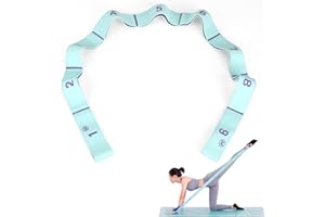 MOCOBO Elastyczne opaski oporowe, elastyczne opaski fitness i joga Stretching Band Ceinture elastyczny pasek