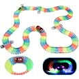 Dreamon Pista Macchinine 6 Metri A Doppia Corsia Con Loop, Rampe, 4 Auto E Borsa: Regalo 3-8 Anni, Senza Batterie