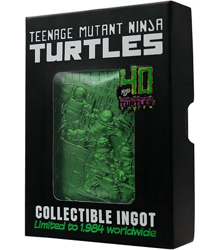 Médaillon Tortues Ninja Pizza - Édition Limitée 5000 Exemplaires, Diamètre 65 Mm - Collector Officiel - 2