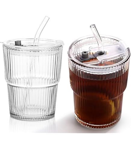 Gobelet Double Paroi 400ml Gobelet à Thé Bulles HENGBIRD 400ml - Double Paroi Avec Couvercle Et Paille - Autocollants Personnalisables Gobelet Paille Inclus Personnalisable