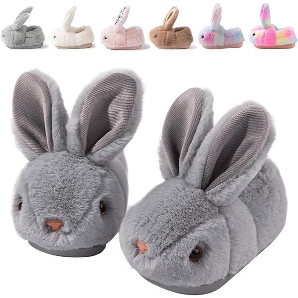 Nouvelles Pantoufles Confortables En Peluche De Vache Hiver Chaud Intérieur Mais