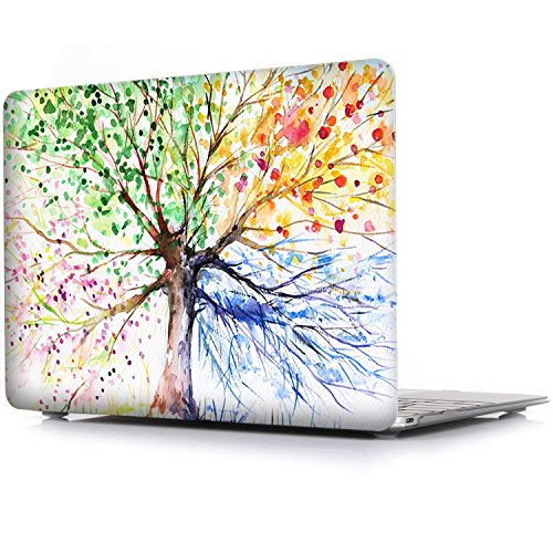 StarStruck MacBook Pro Retina 15 zoll Hülle Schutzhülle Case Cover A1398 (Vier Jahreszeiten Baum)