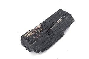 VALMONI SPORT Turmalina Negra Catedral en Bruto Calidad Extra 100% Natural Piedra Protección (de 100g a 150g)