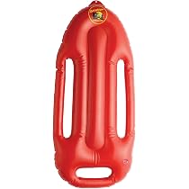 Bouée De Sauvetage Baywatch Shop SoftAir – Rouge – 2,30 M De Corde – Mousse Polyuréthane – Flottabilité Pro