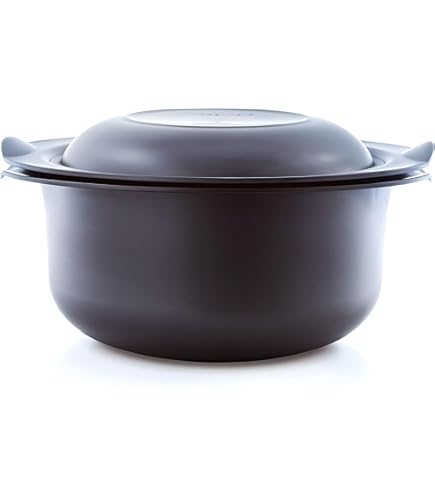 Cocotte Tupperware Ultra Pro 3,5L + Grille Plancha - Gris, Ovale, Occasion