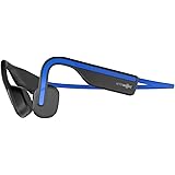AfterShokz OpenMove Wireless Bone Conduction Headphones Bluetooth Sweat Resistant Earphones with Mic for Sport,Elevation Blue