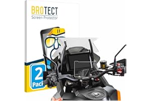 BROTECT Protector Pantalla para KTM 1290 Super Adventure S 2021 TFT 7" Pantalla del velocímetro Protector Transparente (2 Unidades) Anti-Huellas