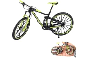 Lotvic Finger Fahrrad Modell, 1:10 Mini Fahrrad Spielzeug, Mountainbike Modell Spielzeug, Finger Mountainbike, Mini-Finger-Bike, Fahrrad Deko und Geschenke, Sammlerstücke