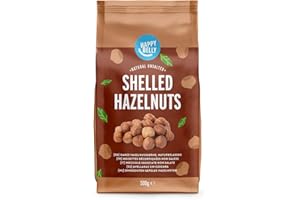 Marca Amazon - Happy Belly Avellanas sin cáscara, Sin sal, 500 g, 2 Unidad, Paquete de 1