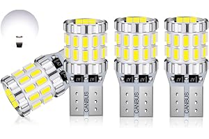 NEOVSUNY Innerbelysning glödlampa, Canbus felfri 12 V 24 V 6000 K vit interiörbelysning glödlampa för båt husbil husbil bagag