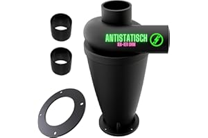 Zyklonabscheider - Absaugung Werkstatt - Absauganlage Späneabsauganlage - Cyclone Dust Collector - Absaugung Holzspäne für Staubsauger - Staubabscheider für Holzspäne