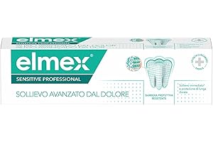 Elmex - Dentifricio Sensitive Professional 75ml (Consegna in 48 Ore), Dentifricio per Denti Sensibili, Protezione per le Gengive, Sollievo dal Dolore alle Gengive, Dentifricio per Gengive Irritate