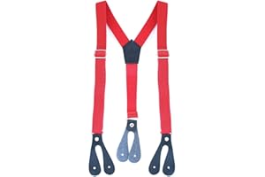 WedDecor Jungen Hosenträger Kid S Hosenträger Kinder Elastisch Verstellbare Träger Y-Förmiger Knopfloch Design für Jeans, Shorts, Jeansstoff, Mode Zubehör