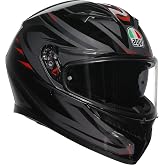 AGV K3 Motosiklet Kaskı Kapalı Kask Syth Red XS