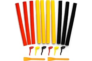 shirylzee 18 Pcs Carp Fishing Zig Rig Kit - High Buoyancy EVA Foam Sticks, Zig Aligners & Foam Loading Tools in Storage Box - Complete Zig Bait Making Set,Buoyant Rig Essentials (18 Pcs)