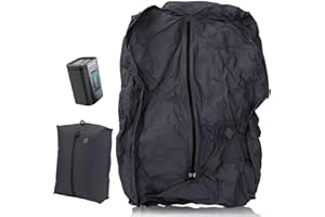 QUINCRY Vacpack Vacuum Bags for Travel with Wireless Pump, Reusable Compression Bags for Carry On Suitcases and Backpack, Space Saver Bags for Travel (1 Pcs with 1 Pump)