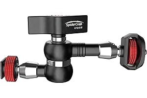 iFootage Magiczne ramię aparatu 5,5 cala, przegubowe magiczne ramię ze śrubą gwintowaną 1/10.2 cm i 3/20.3 cm do aparatu DSLR/monitora LCD/świateł LED, głowicy kulowej, zimnej głowicy, ładowności do 6