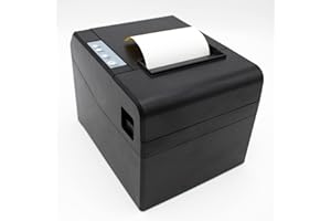 SIMPLETEK – Stampante di Rete Wireless Termica 80mm, USB + LAN + Wifi per Centri Scommesse, Comande, Ricevute| Compatibile Windows 7/10/11 e Smartphone