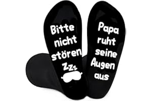 Piroo Vatertagsgeschenk für Papa Geschenk Vatertag Herrtentag Männertag Geschenke Vater Männertagsgeschenk Lustig Herrentagsgeschenke Mann Geschenke für Männer Geburtstagsgeschenk Lustige Socken