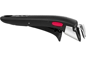 TEFAL INGENIO L9863153, odłączana rączka do wszystkich patelni i garnków z serii Ingenio, wytrzymałość 10 kg, 3 punktowy system bezpieczeństwa, oszczędność miejsca, czarna