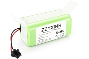 ZEYXINH 14.4V 3000mAh Ersatzakku für RoboVac G10 G20 G30 G35 G40 Hybrid, Eufy RoboVac 11 11S 11S MAX 12 15C 15C MAX 15T 25C 25C Max 30 30C 30 Max 35C, Deebot N79 N79S DN622