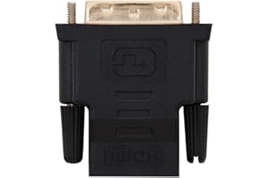 NANO CABLE NanoCable 10.15.0700 - Adaptador DVI a HDMI, macho-hembra, 24+1/M-HDMI A/H, negro