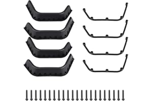 ZYZYZK Rozbłysk błotnika, rozbłysk błotnika RC, czarny do samochodu osiowego SCX10 RC