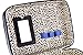 Coofit Beauty Box Crocodile Pattern Leather Makeup Case for Women Large