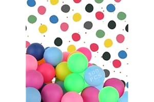 ASelected 100 Pcs Ping Pong Balls 40 Mm colorful Table Tennis Balls For Party Family School Group Game Prop Suitable As Pet Toys Decoration And Game Competition