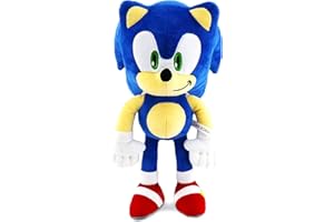 TOY VILLE Sonic Toys Sonic the Hedgehog Toys – Large 12 in 250g Sonic Plush Toy Cute Plushies – Super Soft Plushies, Girls Toys Sonic Toys Plush Toy –Sonic Plush – Cuddly Sonic Toys Gift for Kids - Boys Toys