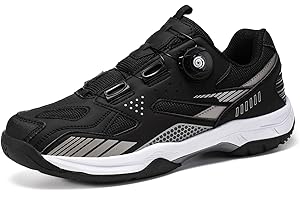 sekiueo Badminton Shoes Lightweight Table Tennis Pickleball Shoes for Men Women All Court Sneakers Non-Marking Non-Slip
