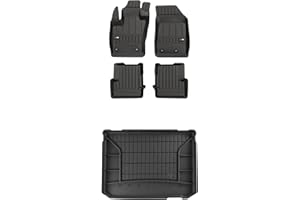 FROGUM ProLine 3D Esclusivi Tappetini auto in gomma e vasca baule bagagliaio su misura per Jeep Renegade dal 2014 | I bordi più alti