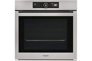 Four encastrable pyrolyse Whirlpool AKZ9629IX - Four pyrolyse Inox - multifonction - Chaleur tournante ou pulsée - 73 litres - Porte froide (4 vitres) - Classe énergétique A+
