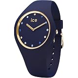 Montre ICE Colour Royal Pour Femme – Cadran Bleu Irisé, Bracelet Silicone, étanche 10 ATM (taille Medium 40 Mm)