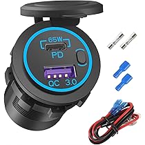 Presa Con USB-A E USB-C Max 4000 W Ricarica Rapida Adatta Per