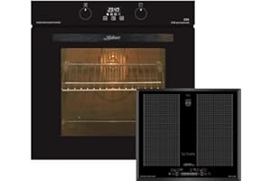 Kaiser Premium Line Induktions Herdset Autark / Selbstreinigungs Einbau Backofen 67L + La Perle Flex Zone Induktionskochfeld Autark 60 Cm / 8 Funktionen Heißluft