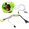 ApisQueen U01 Underwater Thruster with 45A Bi-Directional ESC,12V~16V 2Kg Thrust Brushless Underwater Subsea Thruster/Propeller for ROV Boat（CCW）